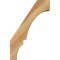 Ekena Millwork 6"W x 16"D x 24"H Balboa Rough Sawn Knee Brace, Western Red Cedar BRC06X16X24BOA00RWR - alternate 2